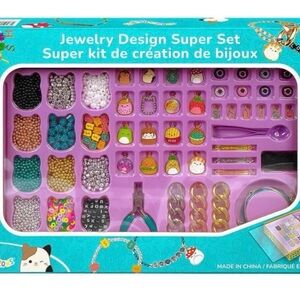 Squishmallows Jewelry Design Super Set Preowned